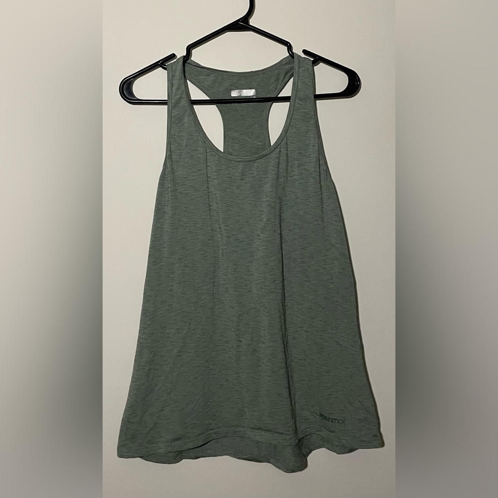 Marmot Sage Green Tank Top